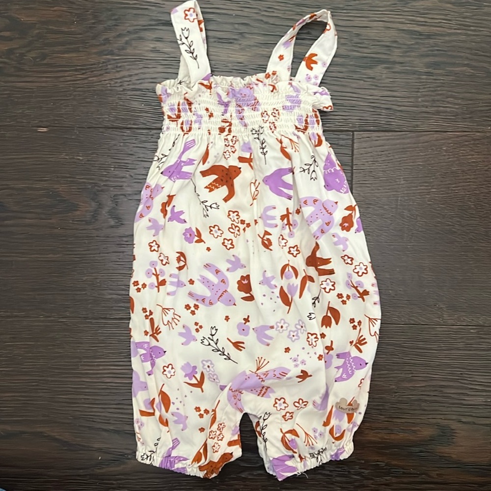 Souris mini overalls with headband